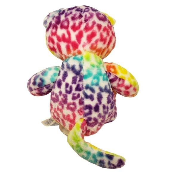 Build A Bear Rainbow Tie Dye Plush Animal - Picture 2 of 9